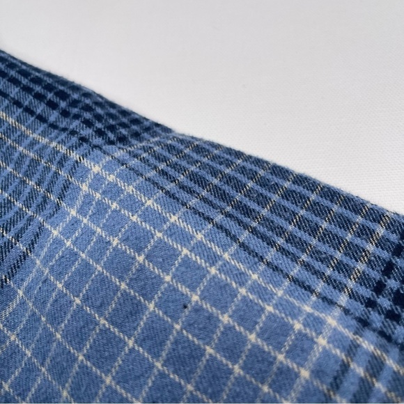 Billabong Flannel Shirt Plaid Button Blue Gorp Outdoor Grunge Skater Street XL - Picture 14 of 14